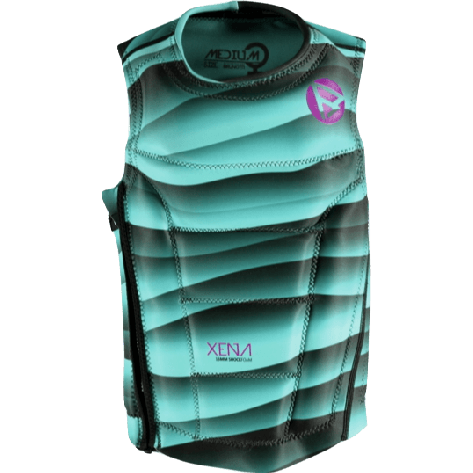 Brunotti Xena dame Wake Impact vest Mint/purple