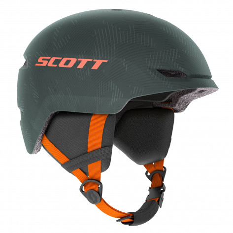 SCOTT Helmet Keeper 2 - sombre green/pumpkin orange