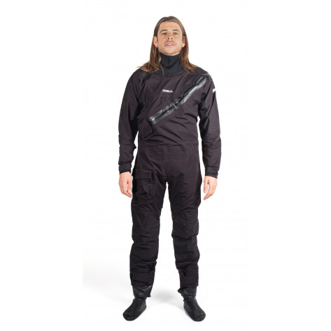 GUL Dartmouth Eclip Zip Drysuit Tørdragt - Black/Geo