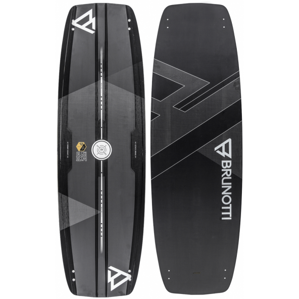 Brunotti Fusion Full Carbon High Performance Freeride Twintip Kiteboard