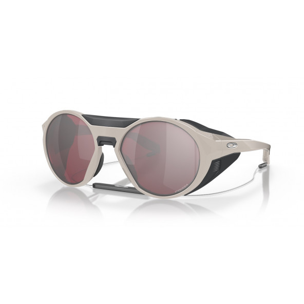 Oakley Clifden Stale Sandbech Prizm Snow Black Iridium Lenses / Warm Grey Frame Solbriller