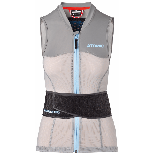 Atomic Live Shield Dame Rygskjold Vest AMID - Grey