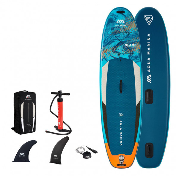 Aqua Marina Blade 10'6 Oppustelig SUP (Windsurf kompertibel) - Pakke