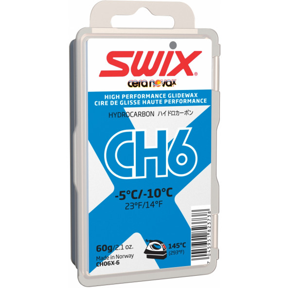 Swix CH6X Blå, -5 °C/-10°C, 60g