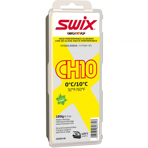 Swix CH10X Yellow, 0°C/10°C, 180g