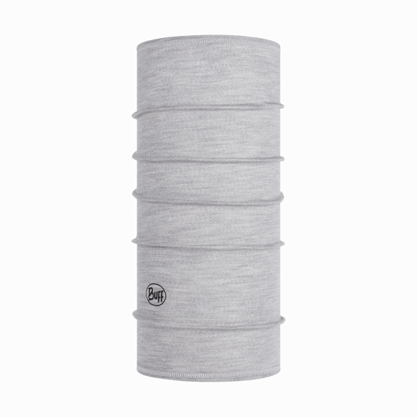 Buff Junior Wool Buff Neckvarmer - Light Grey