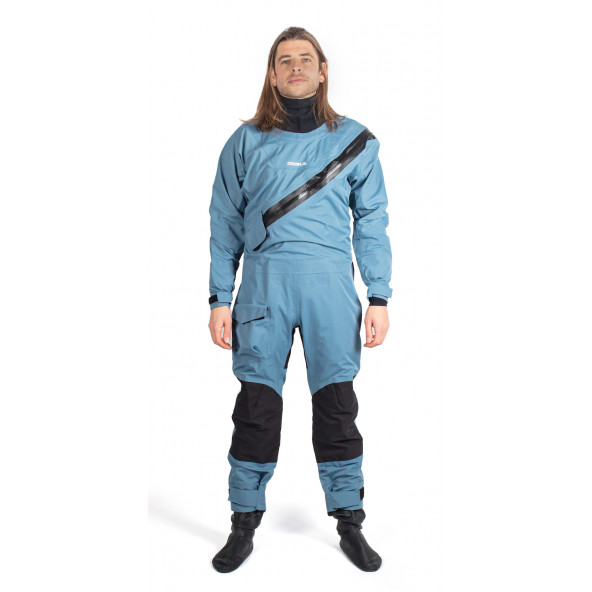 GUL Dartmouth Eclip Zip Drysuit Tørdragt - Blue/Geo