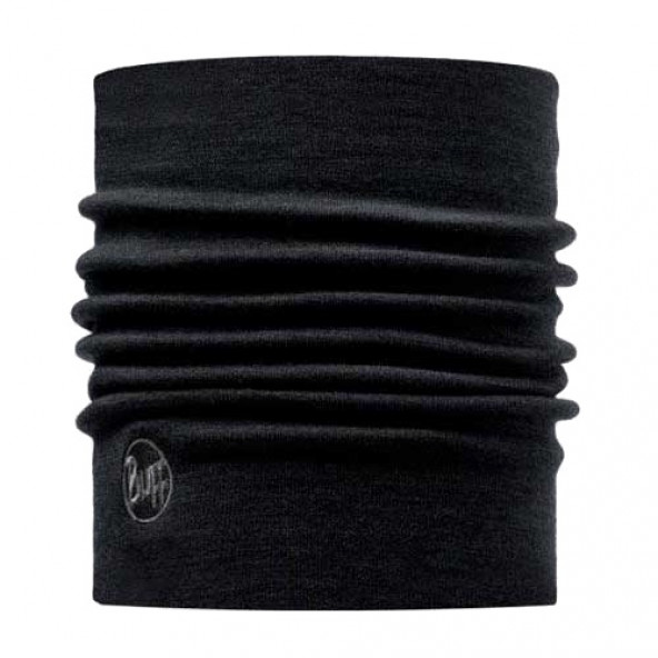 Buff Heavy Merino Neckvarmer Buff - Black