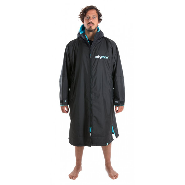 Dryrobe Advance Long Sleeve - Black/Blue