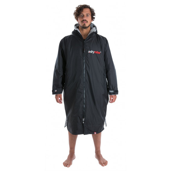 Dryrobe Advance Long Sleeve - Black/Grey