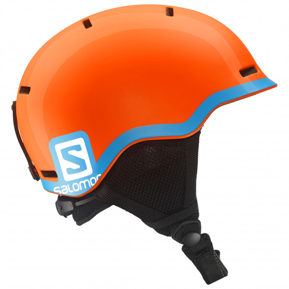 Salomon Grom JNR Ski Hjelm, Orange/Blue