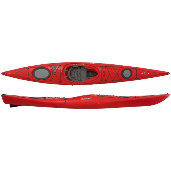 Dagger Stratos 14.5 S kajak m/finne - Red